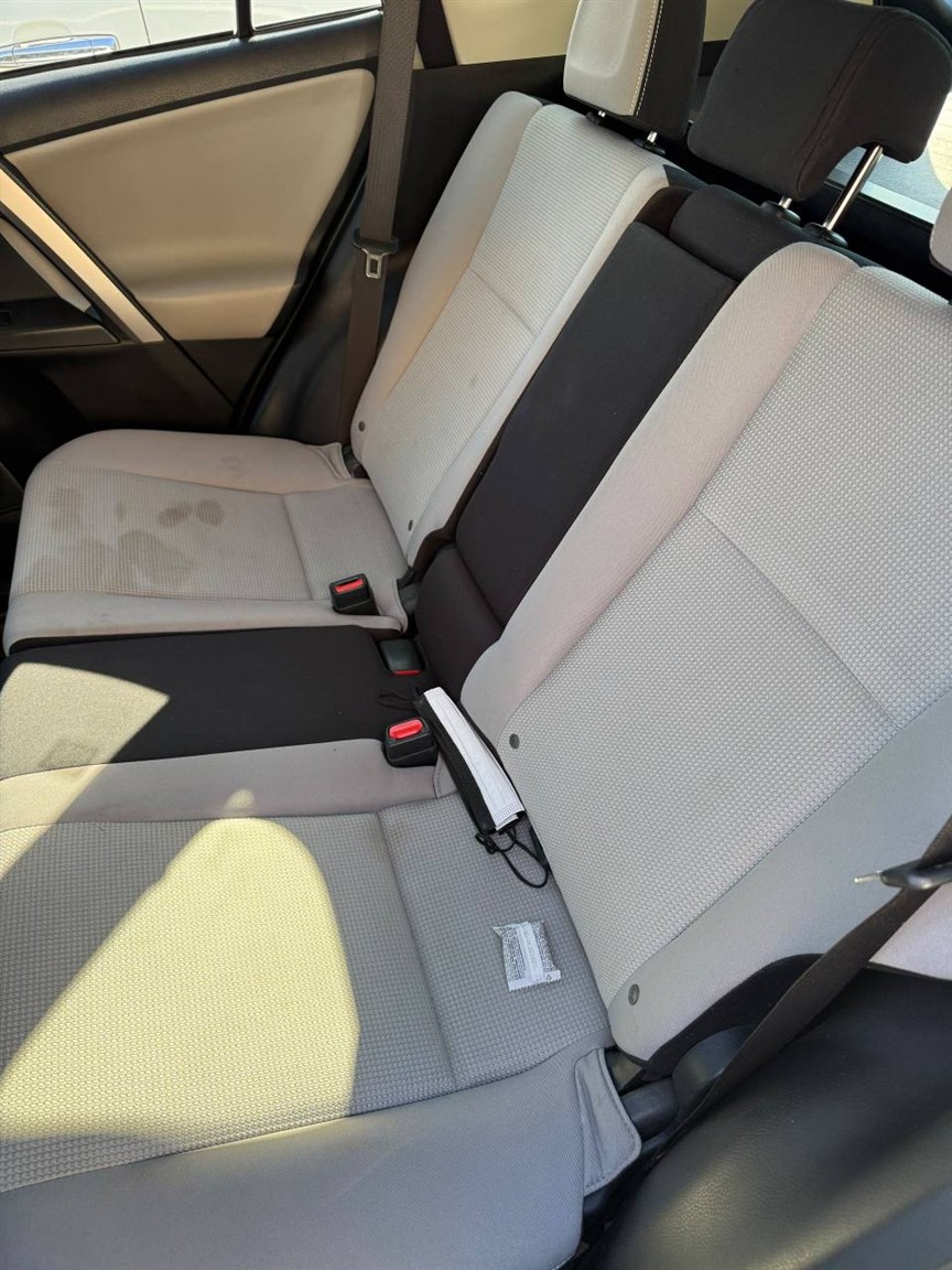 Back Seats before detailing